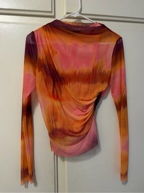 Zara Orange/Pink top